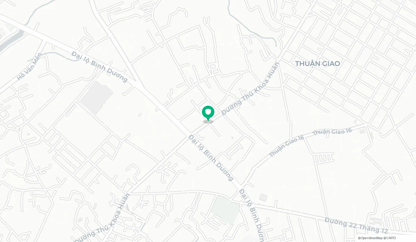 Bản đồ vị trí căn hộ Ava Center tại P.An Phú — muacanho.net
