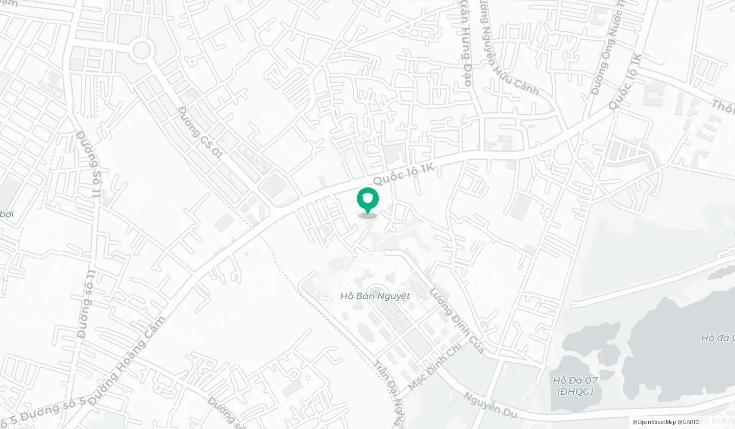 Bản đồ vị trí căn hộ Bcons Green View tại P.Đông Hòa — muacanho.net