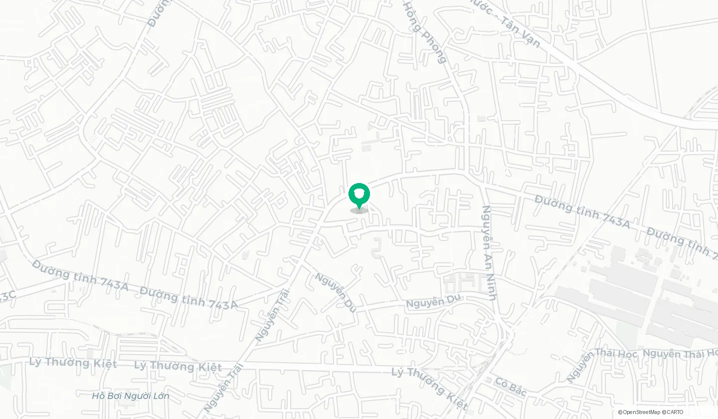 Bản đồ vị trí căn hộ Bcons Sala tại P.Dĩ An — muacanho.net