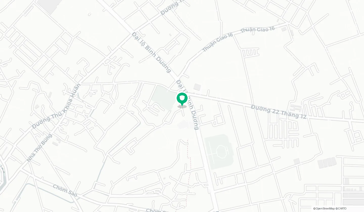 Bản đồ vị trí căn hộ City Tower tại P.Thuận An — muacanho.net