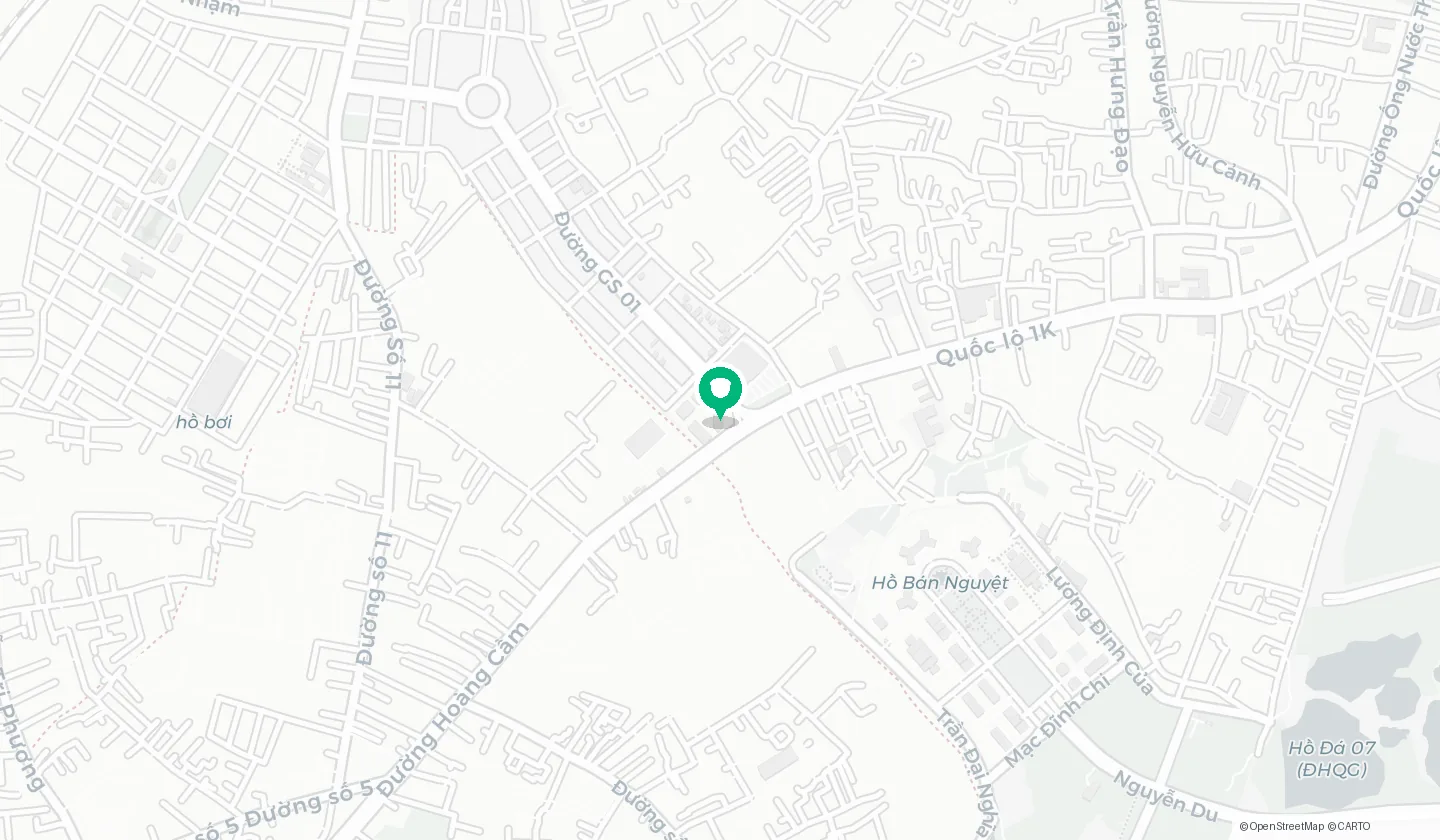Bản đồ vị trí căn hộ Green Skyline tại P.Đông Hòa — muacanho.net
