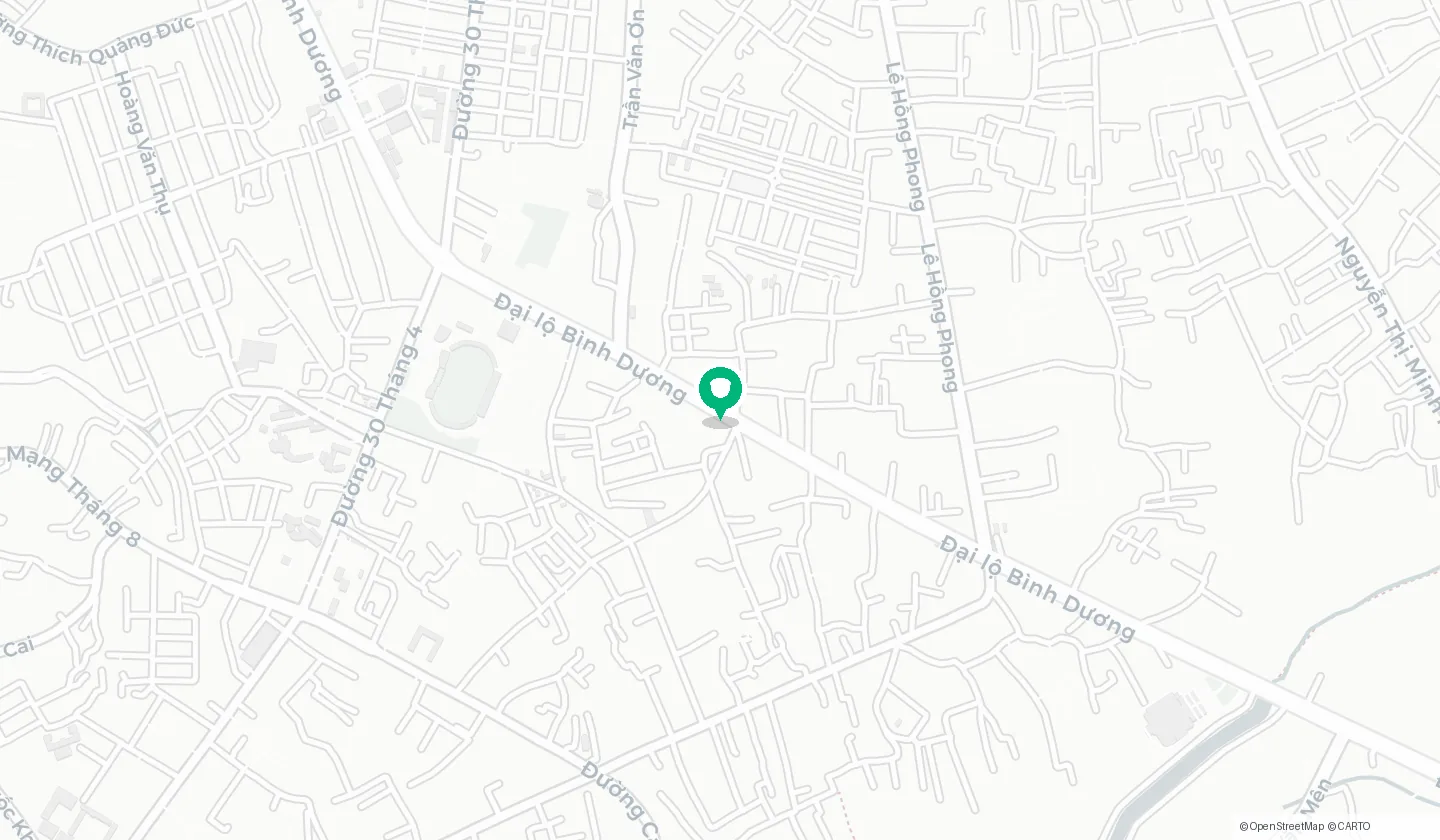 Bản đồ vị trí căn hộ Opal Cityview tại P.Thủ Dầu Một — muacanho.net