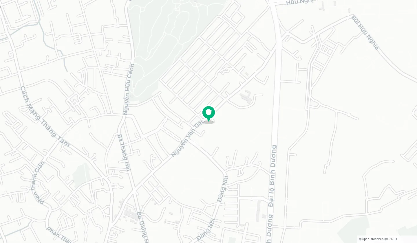 Bản đồ vị trí căn hộ Opal Skyline tại P.Lái Thiêu — muacanho.net