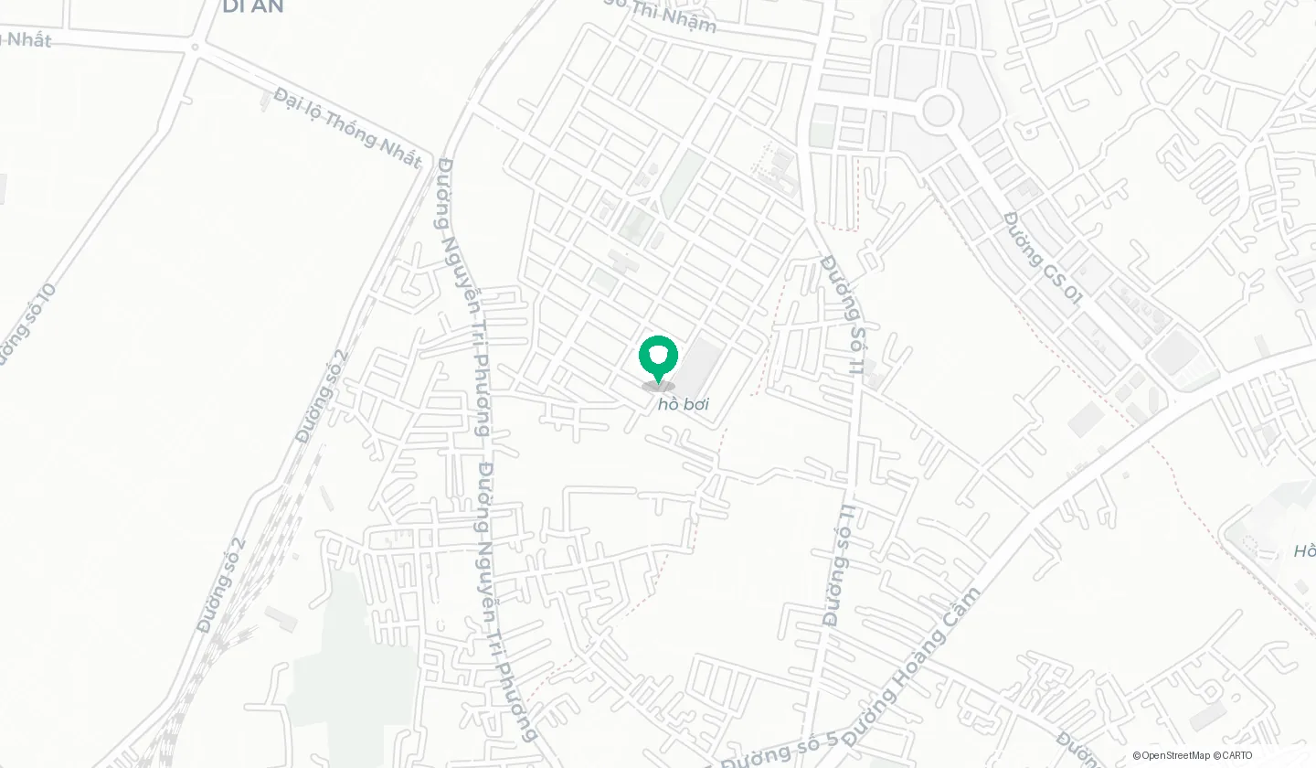 Bản đồ vị trí căn hộ Phúc Đạt Connect 2 tại P.Đông Hòa — muacanho.net