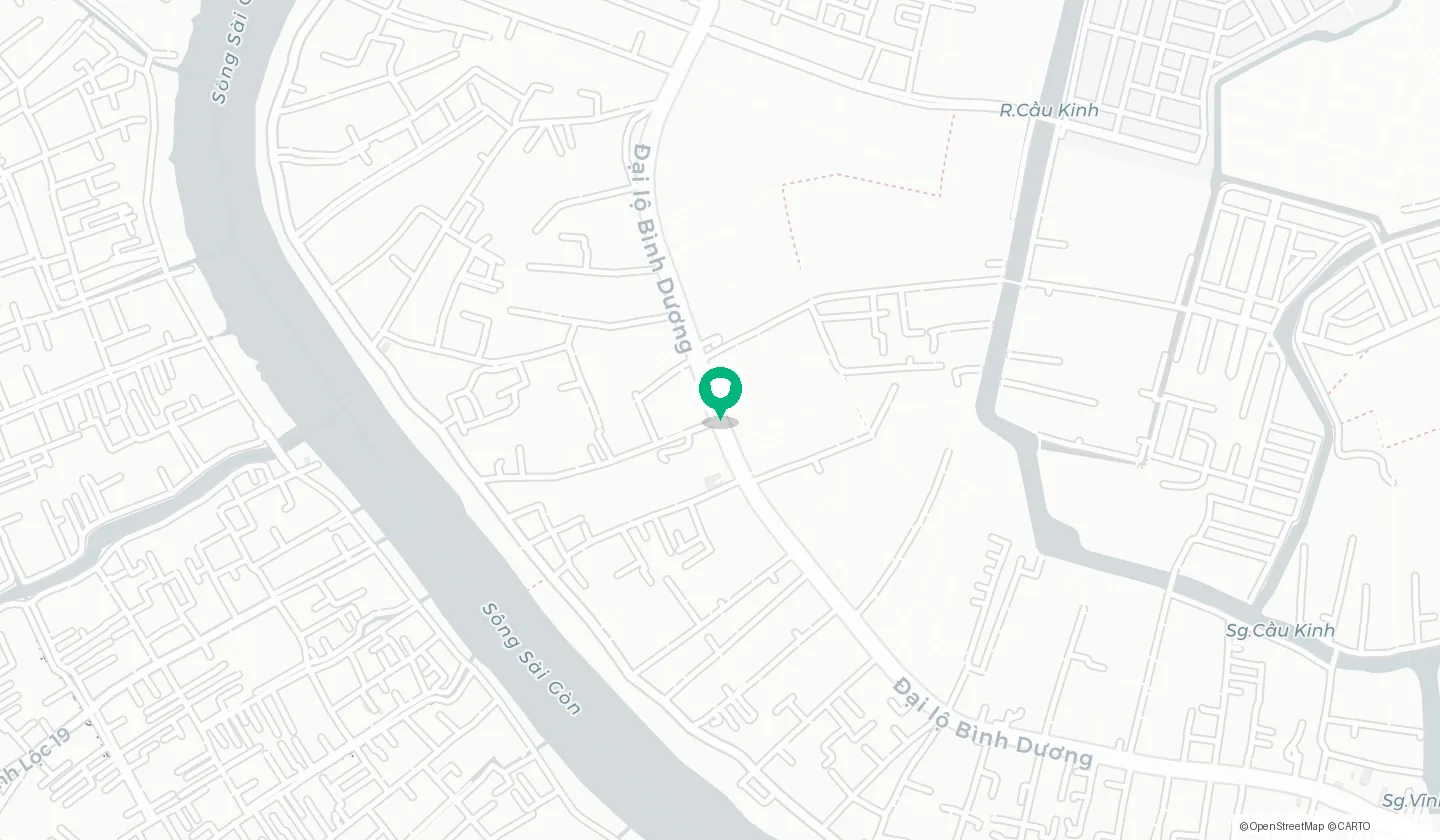 Bản đồ vị trí căn hộ Stown Gateway tại P.Lái Thiêu — muacanho.net