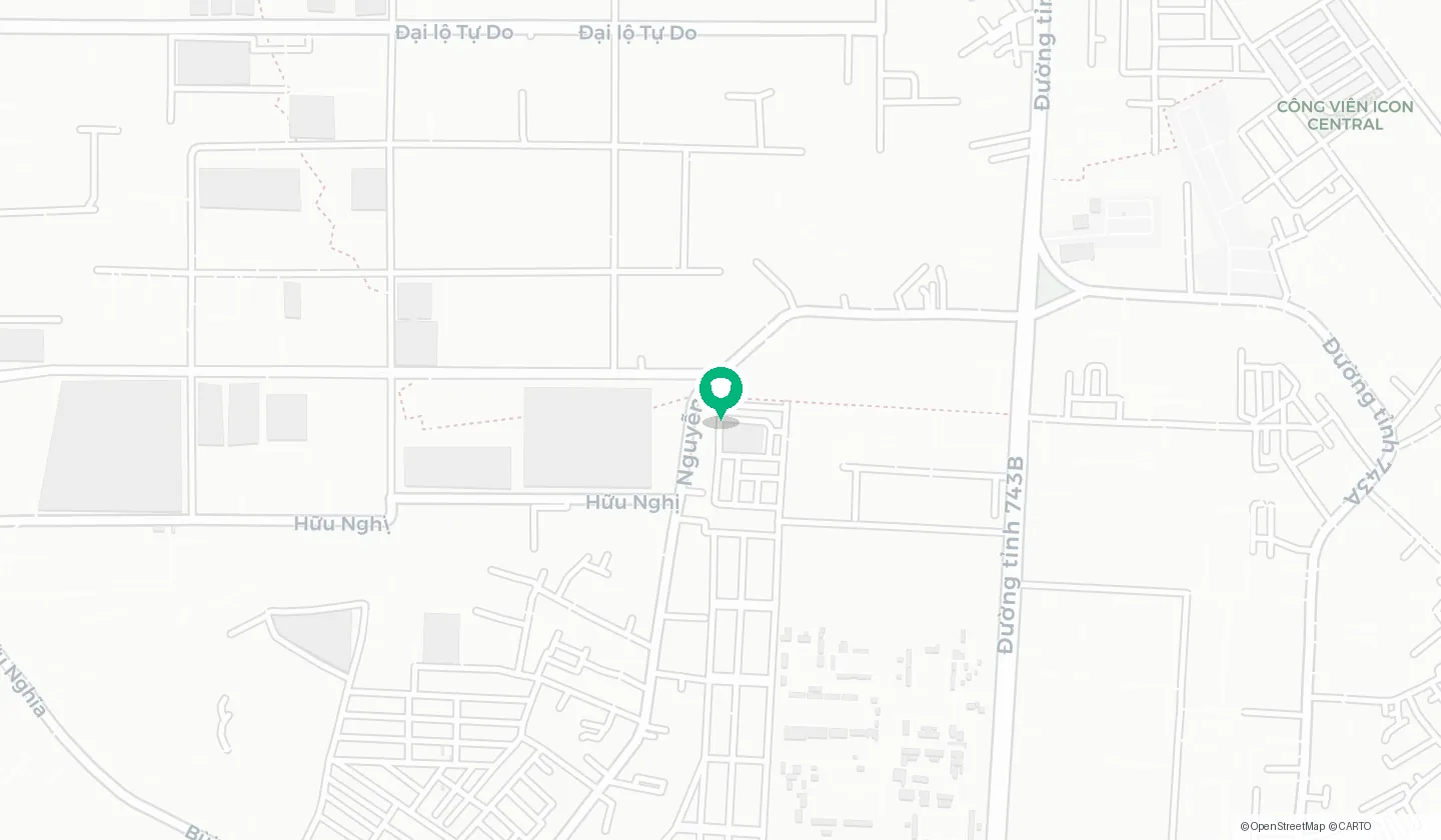Bản đồ vị trí căn hộ Thanh Bình Residence tại P.Bình Hòa — muacanho.net